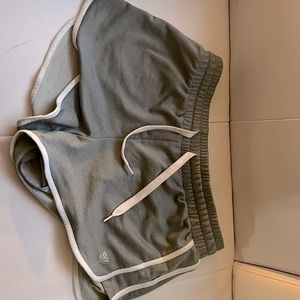 light gray shorts high waisted